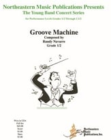 Groove Machine Concert Band sheet music cover